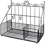 RAKIAN 卓上 小物整理ラック ブラック NS-ETR1