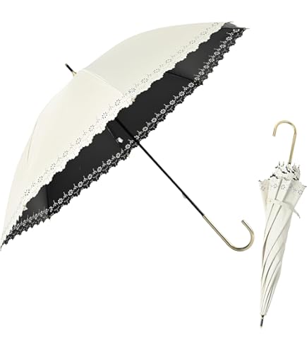 Amazon | LANVIN COLLECTION (ランバンコレクション) 長傘 日傘 【晴雨