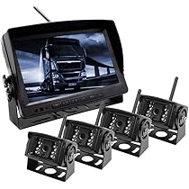 車載用？　カメラ4台とモニター Amazon.co.jp: VSYSTO バックカメラモニターセット 10インチ