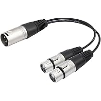 van den Hul フォノケーブル(XLR-XLR  2本1組) 楽天市場】[0.1m][W]XLR(オス) - XLR(メス)×2 キャノン分配