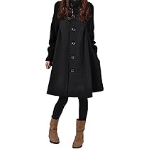 Amazon | EASONDDD ロングコート レディース アウター ニット 