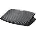 サンワダイレクト フットレスト デスク下 無段階角度調節 幅45×奥行35cm 足置き台 100-FR001