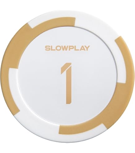 Amazon | MRC 5個 金種 長方形 ポーカーチッププラーク $100000