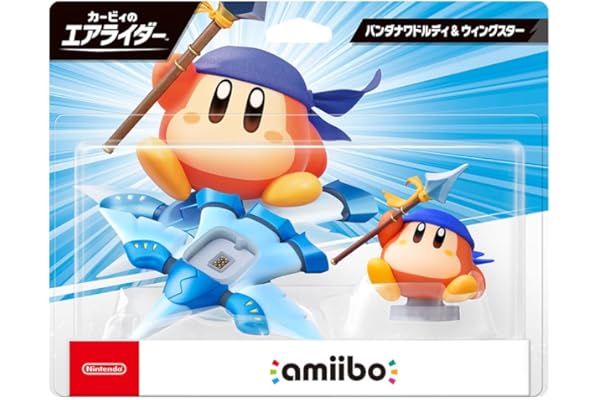 amiibo バンダナワドルディ&ウィングスター(カービィのエアライダーシリーズ)