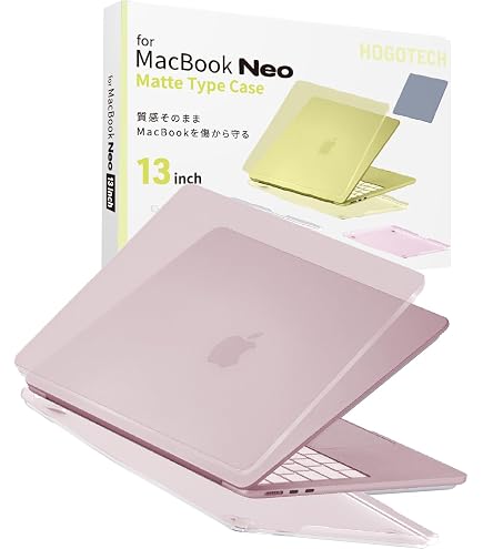 Amazon.co.jp: HOGOTECH｜MacBook Neo用【質感そのまま、傷を守る