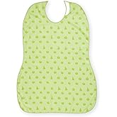 フットマーク 長持ちする大きなお食事エプロン ライム