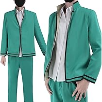 Amazon.co.jp: [HOLOUN] 斉木楠雄の難 斉Ψ PK学園生徒制服 コスプレ
