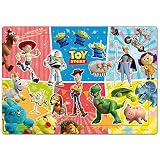 テンヨー(Tenyo) チャイルドパズル ディズニー トイストーリー おもちゃごっこしよう! 55ピース こども向けパズル DC-55-158 抗菌コート おかたづけ専用カバー付き 4才以上