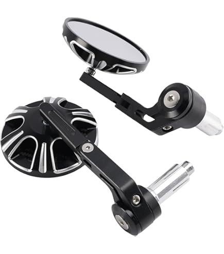 Amazon | トライアンフ/TRIUMPH/ラウンドバーエンドミラー (左