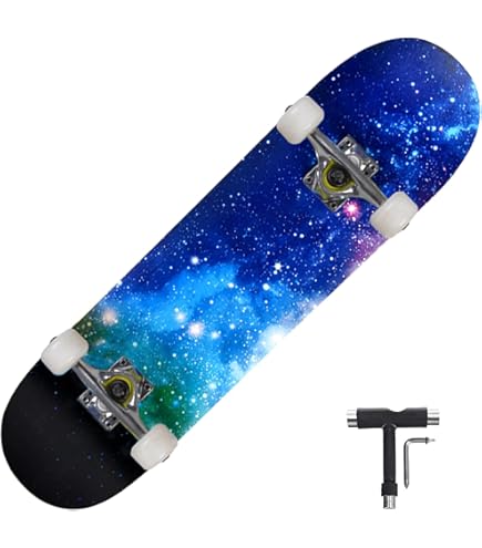 Amazon | スケートボード、コンプリートボード31 X 8インチスケート