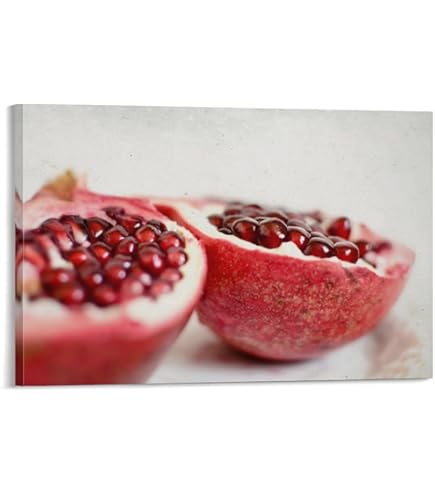 Amazon.co.jp: 開運 絵画 子宝 アート ＜ キャンバスアート 風水 柘榴
