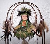 磁器人形Dream Catchers Wall Hanging Decorations 8インチ( anpdcdolla )