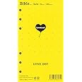 ラブリーフ システム手帳 リフィル バイブル LOVE罫 丸穴 100枚 SDBB001