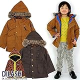 (ディラッシュ) DILASH 秋'14 ３WAYヒョウ柄インナー付きダンプワッシャージャケット 90 チャコール