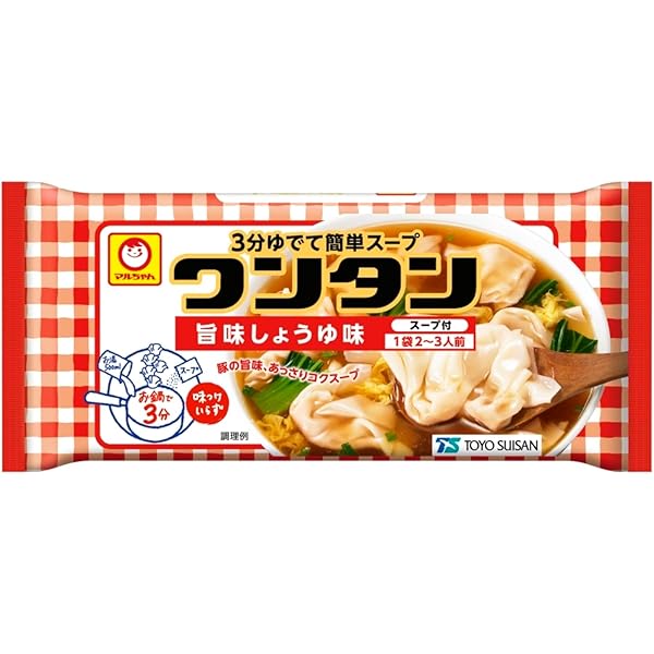Amazon.co.jp: マルちゃん トレーワンタン 鶏だし旨味しお味 55g