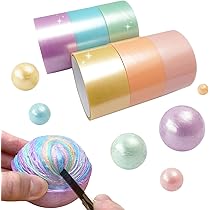 Amazon | テープボール 48mm 6ロール カラー テープボール用テープ