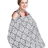 FicBox Breast Feeding Nursing Cover Made By Cotton (Grace) by FicBox