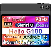 Amazon.co.jp: BNCF Android 15 タブレット 11インチ、 Bpad 11、Helio