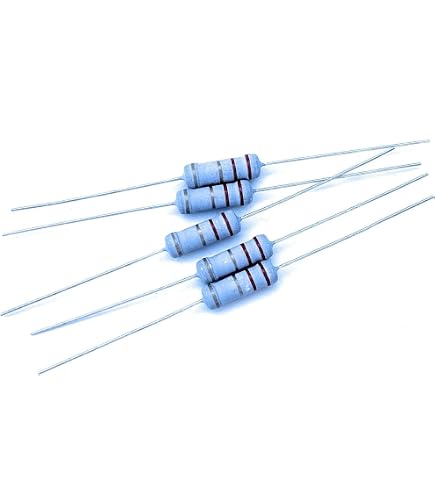 Amazon | uxcell カーボン抵抗 炭素皮膜抵抗器 1/2W ワット 2.2Ω 2.2R