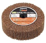 TRUSCO(トラスコ) GPサンダーナイロン ねじ込み式 Φ80 (5個入) 120# GPSN8025-120