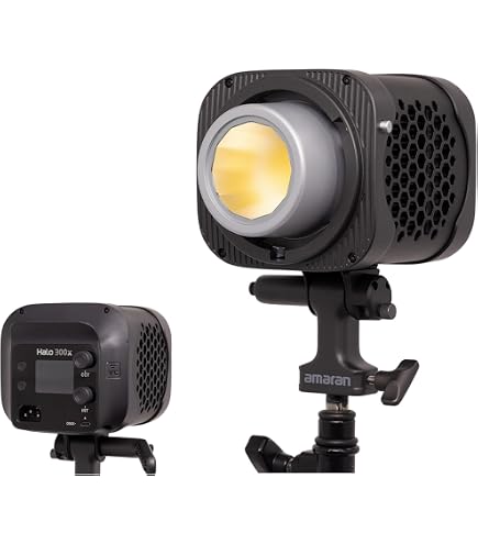 Amazon | Aputure Amaran Halo 100x COBビデオライト 100W 2700-6500K