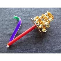 Amazon.co.jp: 限り神楽鈴(かぐら鈴 七五三鈴 巫女鈴 幸運の鈴