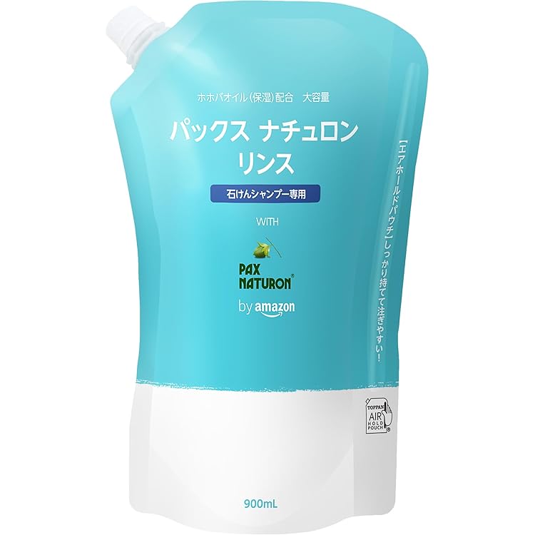 Amazon | パックスナチュロン リンス 詰替用 500ml(石鹸シャンプー用