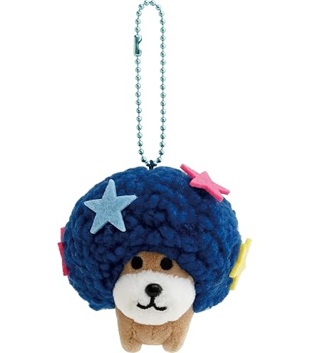 Amazon.co.jp: タグ付き アフロ犬 ぬいぐるみ 4点セット サンエックス