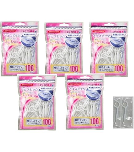 Amazon | デンタルフロスピック付(ホルダータイプ)50本入 41-261