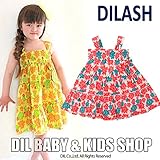(ディラッシュ) DILASH ms4 大花柄サンドレス 80 イエロー