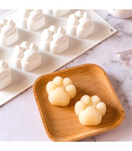 Amazon.co.jp: Champion crafts シリコンモールド 肉球 ケーキ型 抜き