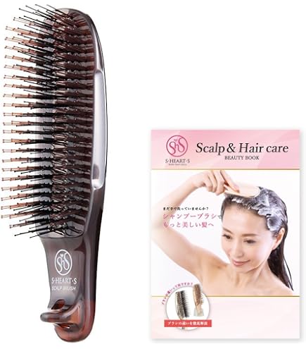 Amazon.co.jp: S HEART S World Premium Long Scalp Brush Shampoo