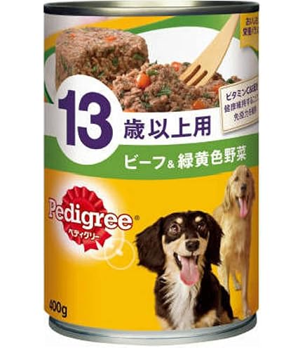 Amazon.co.jp: ペディグリー シニア犬 13歳以上用 ビーフ&緑黄色野菜
