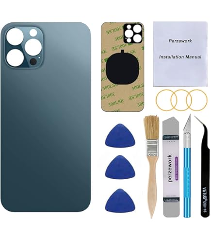 Amazon.co.jp: Perzework OEM リアバックガラス iPhone 14 Pro Max 6.7