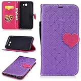 Aireratze(TM) Samsung Galaxy J7 2017 ケース　PU　手帳型　携帯電話用 [USBケーブルは無料です]　カバー カード収納ポケット付き　マグネット式　ストラップ付き　