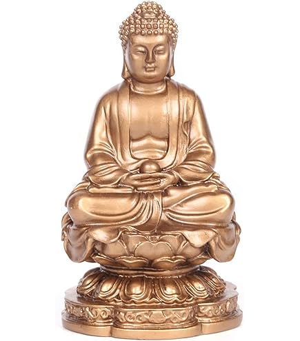 Amazon｜釈迦如来 仏像 如来像 座像 オブジェ 厄除け 開運 風水 縁起物  