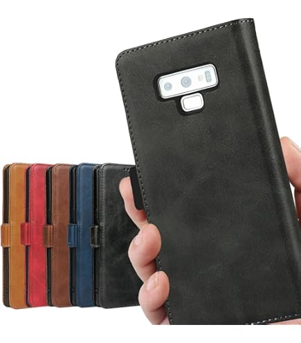 Amazon.co.jp: Galaxy Note9 ケース 手帳型 SC-01L SCV40 適用 ノート9