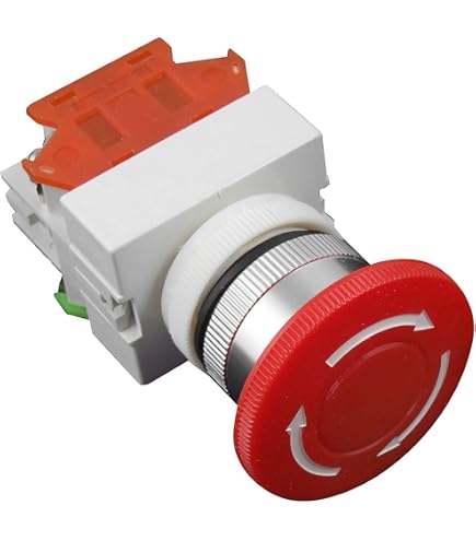 Omron A165E-S-01 Pushbutton Switch – Momentary, AC/DC, Industrial Grade