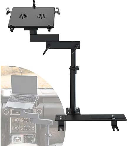 Vehicle Laptop Mount RAMu00ae Seat-Mate Universal Laptop Mount