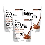 WINZONE（ウィンゾーン）ホエイ プロテイン パーフェクトチョイス 3kg（1kg×3袋） マイルドチョコ風味 国内製造 11種ビタミン 4種ミネラル whey protein 100 モンドセレクション最高金賞 日本新薬