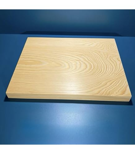 Amazon | 国産 榧(かや カヤ) 205mm×134mm×16mm まな板 №9533 | ノー
