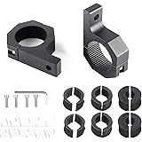 SKTYANTS バイクステー ブラケット スタンド オートバイ 用 （Φ25～Φ54ｍｍ） パイプ 挟み込み ステンレス ブラケット ステー 板金 金具 LED 作業灯 ライトバー サーチライト スタンド クランプ 頑丈 穴をあけ不要 取付簡単 前