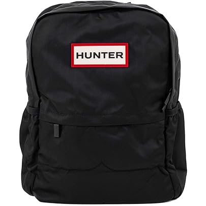未使用品【HUNTER】ORIGINAL NYLON バックパック　ブラック HUNTER デイバック リュック HUNTER/ハンター ORIGINAL NYLON