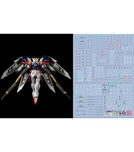 Amazon | MGSD ウイング ゼロ EW 水転写式デカール | デカール 通販