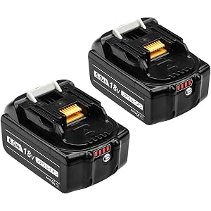 Powayup マキタ 18v バッテリー マキタバッテリー 18v マキタ 18v bl1860b マキタ バッテリー18v 互換バッテリー マキタ bl1860b マキタ18vバッテリー 残容量表示+自己故障診断