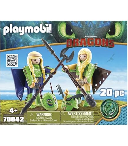 Astrid avec globegobeur - Playmobil® - DreamWorks Dragons © - 70041