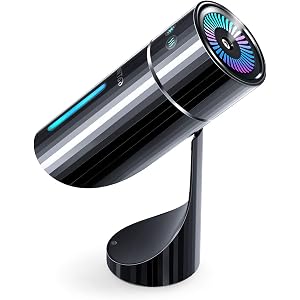 加湿器 卓上 【コードレス&上下90°調整】 アロマ 加湿器 USB充電式 車載加湿器 次亜塩素酸水対応可能 上から給水…