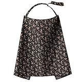 Fletion Breathable 100% Cotton Baby Infant Breastfeeding Nursing Cover Up Mum Breast Feeding Apron S