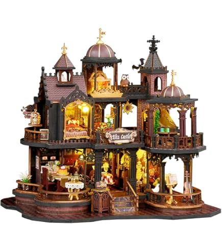 Amazon | Ahilmrn DIY ミニチュアドールハウスキット マジック