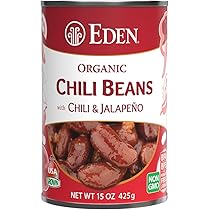 Amazon | チリビーンズ缶 425g | Eden | 豆の缶詰・瓶詰 通販